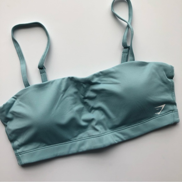 Gymshark S/XS Training 7/8 Leggings & Bandeau Sports Bra Set - Picture 9 of 10